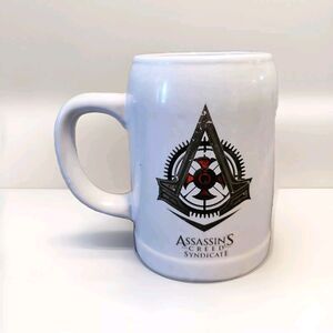 Assassin Creed Syndicate White Mug 24oz Gaming Video Game Branded Mug Fast Ship